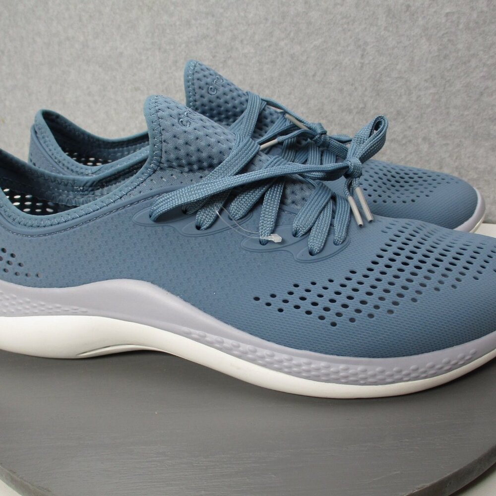 Crocs Literide 360 Pacer Water Shoes Slip On Sneakers Blue Mens Sz 13